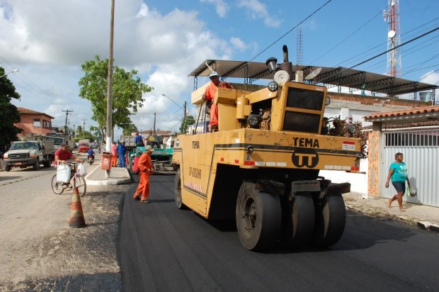 Os serviços estão em ritmo acelerado