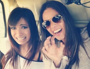 Kamilla Fialho e sua ex-pupila, Anitta