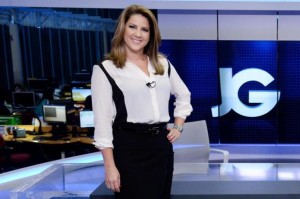 Christiane Pelajo comandava o “Jornal da Globo”