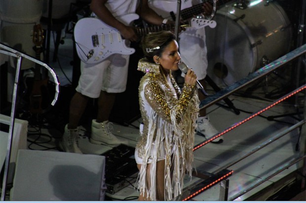 Claudia Leitte durante o Carnaval de Salvador