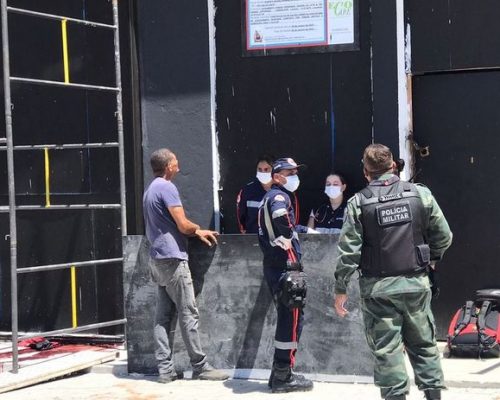 Homem morre ao cair de andaime durante segundo dia de trabalho na Paraíba