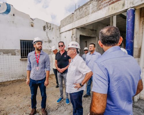 Cícero Lucena segue agenda de visita em obras e destaca planejamento para atender demandas