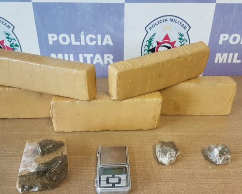 Polícia apreende drogas com suspeito de integrar grupo criminoso do Rio Grande do Norte